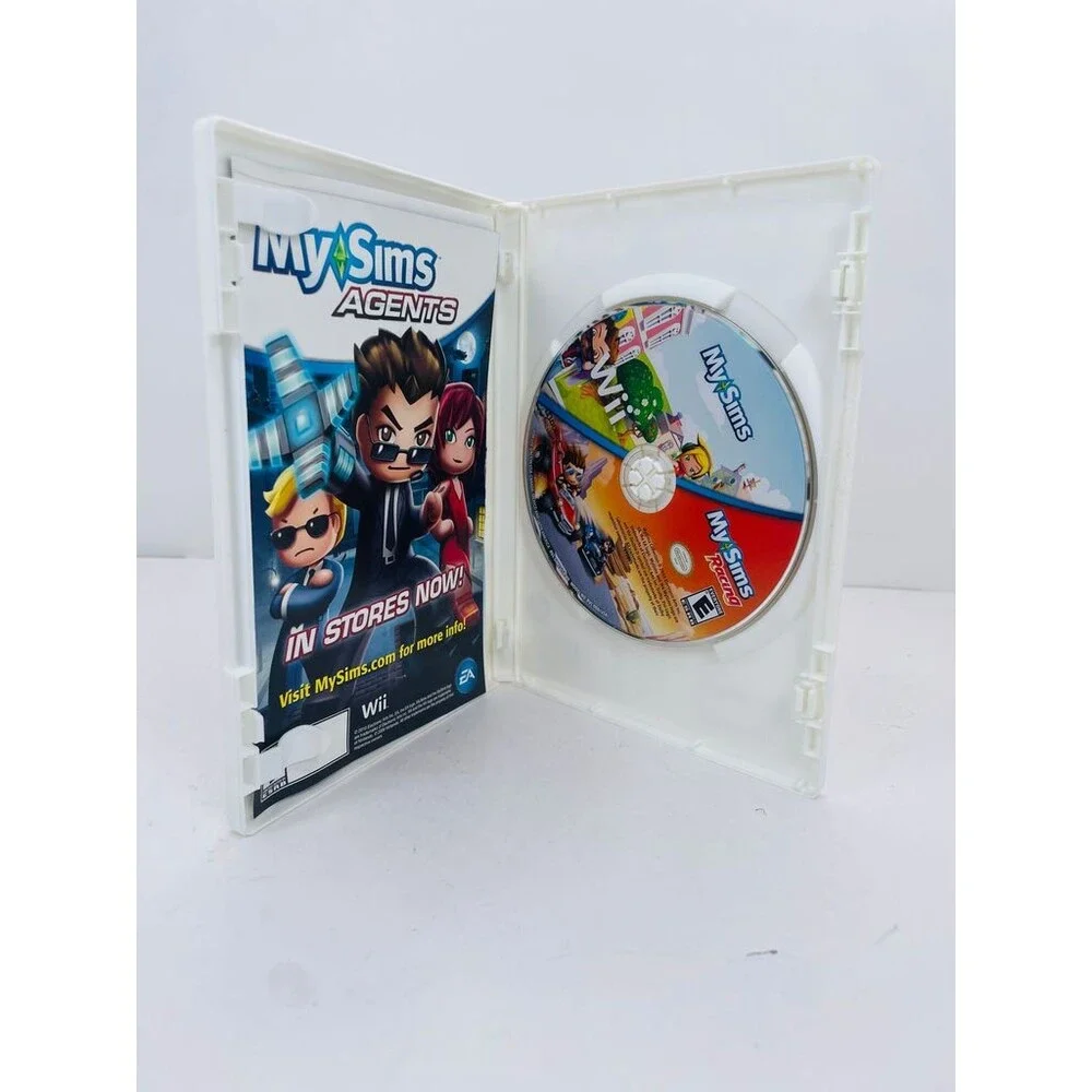 MySims Collection Wii (Nintendo Wii, 2010) EA Two Games Complete W/ Manual